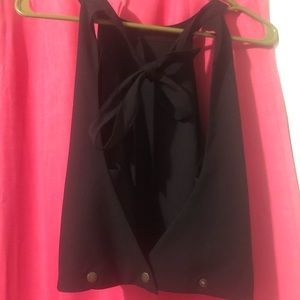 Black Crop Top from Express